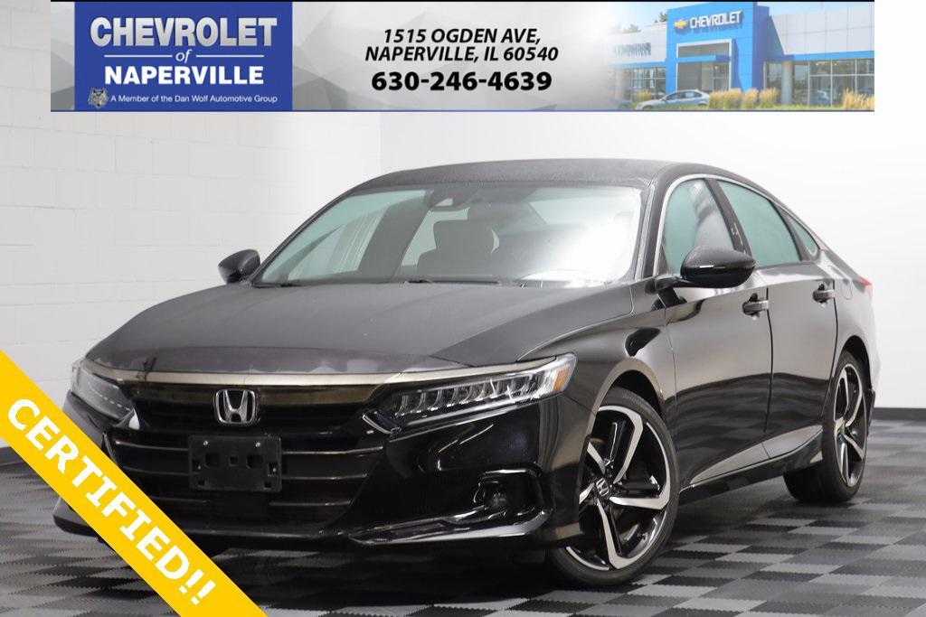 used 2022 Honda Accord car, priced at $23,533