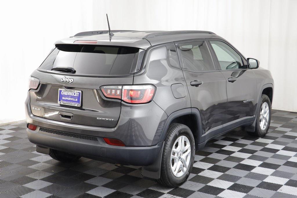 used 2018 Jeep Compass car, priced at $10,781