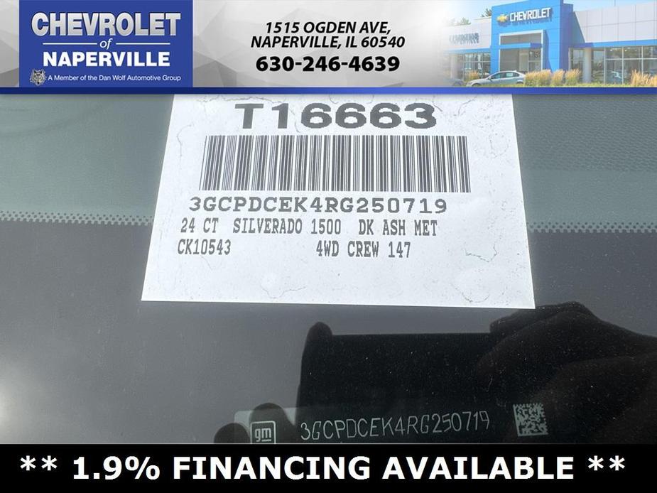 new 2024 Chevrolet Silverado 1500 car, priced at $45,995