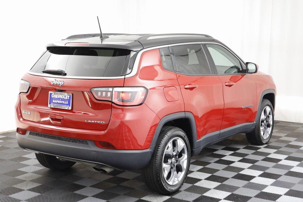 used 2019 Jeep Compass car, priced at $17,509