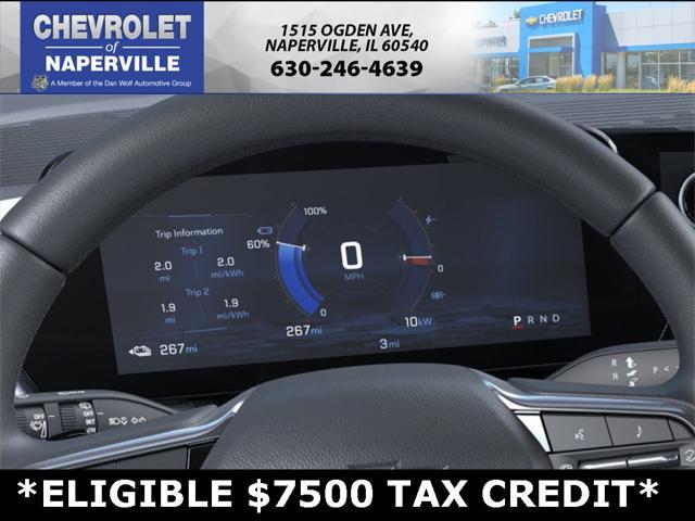 new 2025 Chevrolet Equinox EV car, priced at $33,090