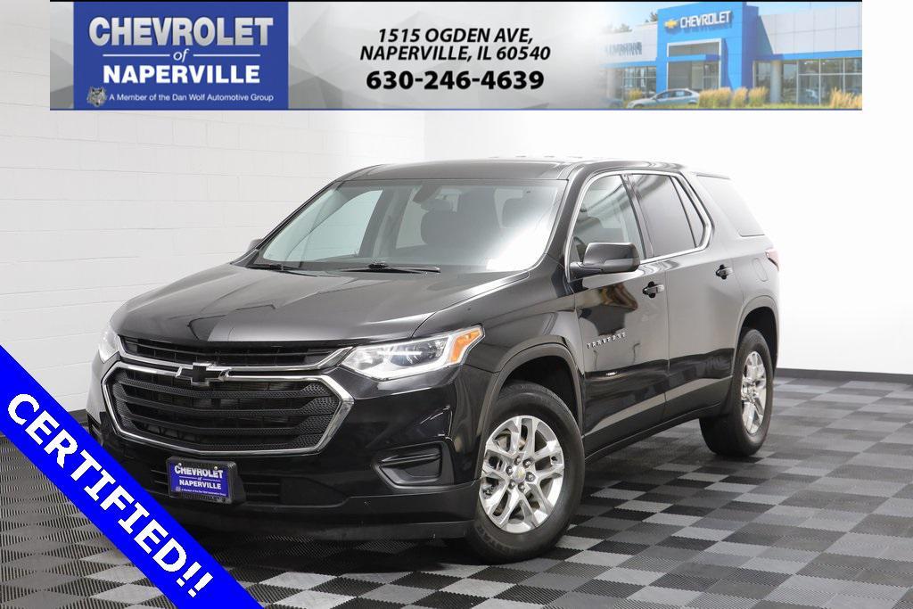 used 2021 Chevrolet Traverse car, priced at $21,900