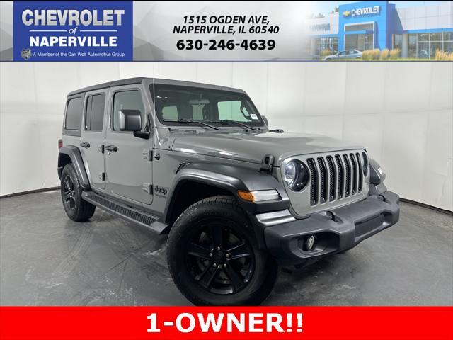 used 2020 Jeep Wrangler Unlimited car, priced at $24,609