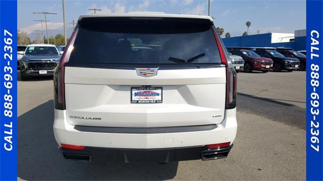 used 2023 Cadillac Escalade ESV car, priced at $83,738