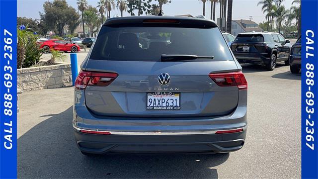 used 2022 Volkswagen Tiguan car, priced at $18,755