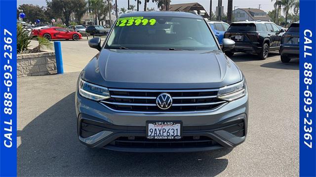 used 2022 Volkswagen Tiguan car, priced at $18,755