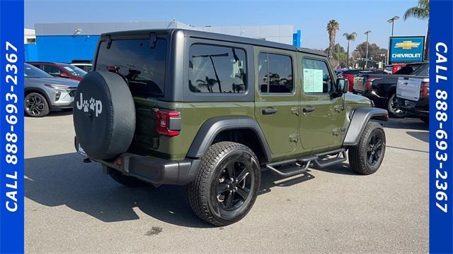 used 2021 Jeep Wrangler Unlimited car, priced at $30,999