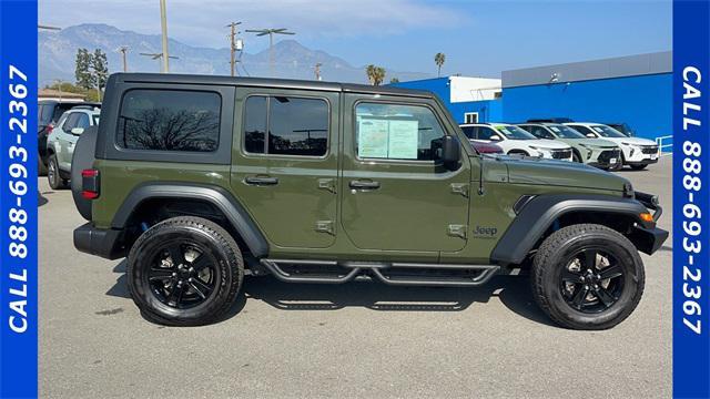 used 2021 Jeep Wrangler Unlimited car, priced at $30,999