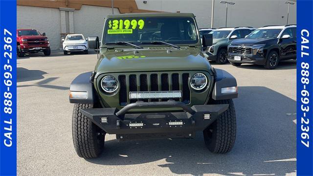 used 2021 Jeep Wrangler Unlimited car, priced at $30,999