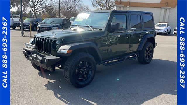 used 2021 Jeep Wrangler Unlimited car, priced at $30,999