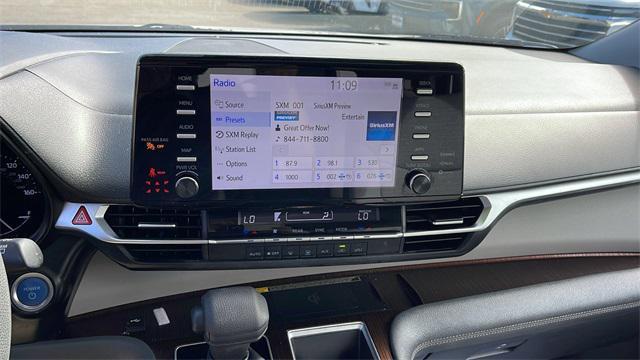 used 2022 Toyota Sienna car, priced at $37,636