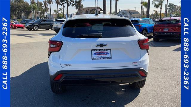 new 2025 Chevrolet Trax car, priced at $23,420