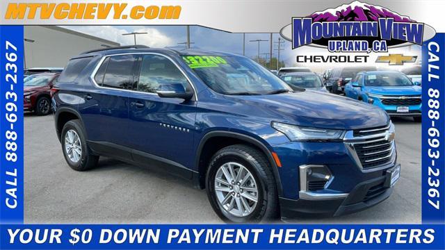 used 2022 Chevrolet Traverse car, priced at $27,296