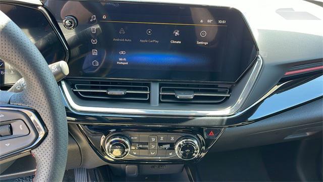 new 2025 Chevrolet Trax car, priced at $23,250