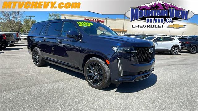 used 2023 Cadillac Escalade ESV car, priced at $89,807