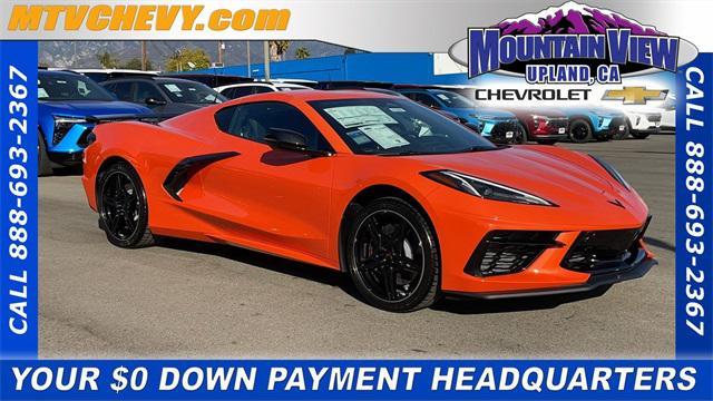 new 2025 Chevrolet Corvette car, priced at $87,695