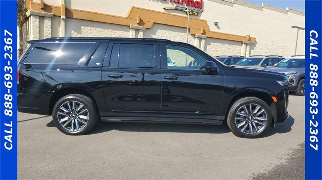 used 2023 Cadillac Escalade ESV car, priced at $83,500