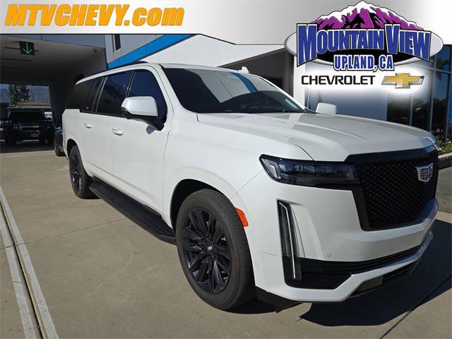 used 2021 Cadillac Escalade ESV car, priced at $59,960