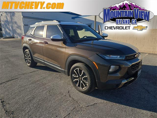 used 2021 Chevrolet TrailBlazer car, priced at $18,997