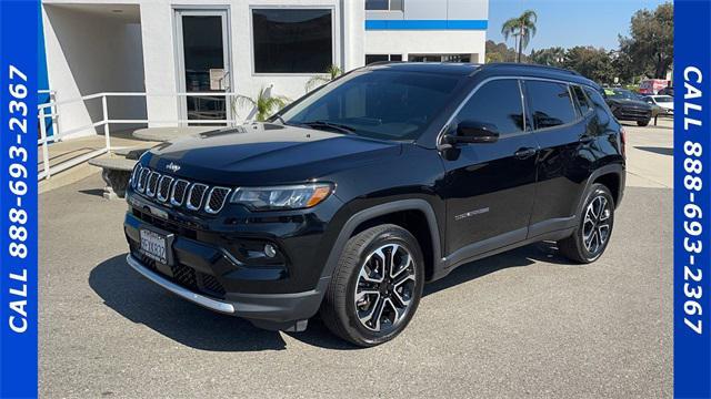 used 2023 Jeep Compass car, priced at $24,999