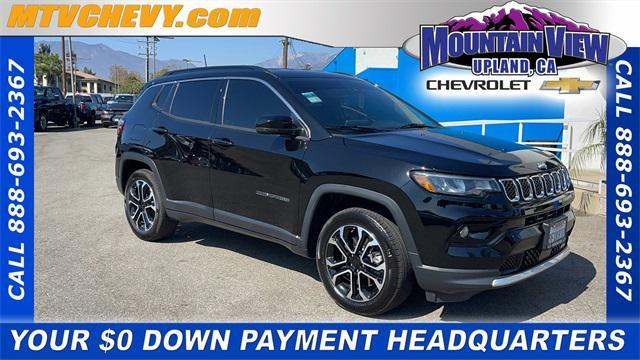 used 2023 Jeep Compass car, priced at $24,999