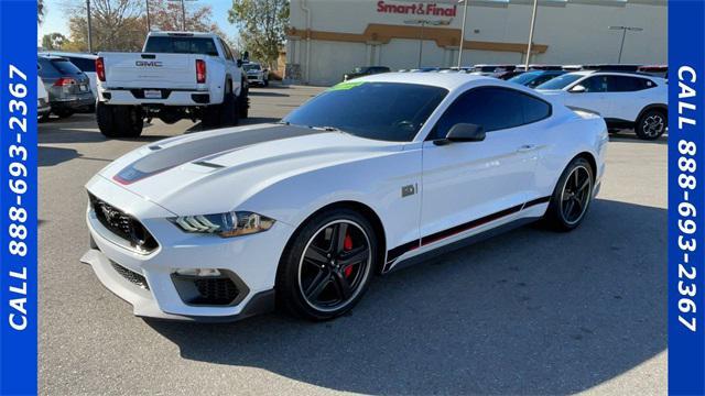 used 2021 Ford Mustang car, priced at $44,995