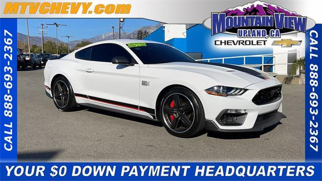 used 2021 Ford Mustang car, priced at $44,995