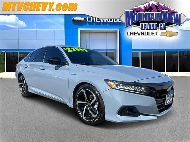 used 2022 Honda Accord Hybrid car, priced at $24,797