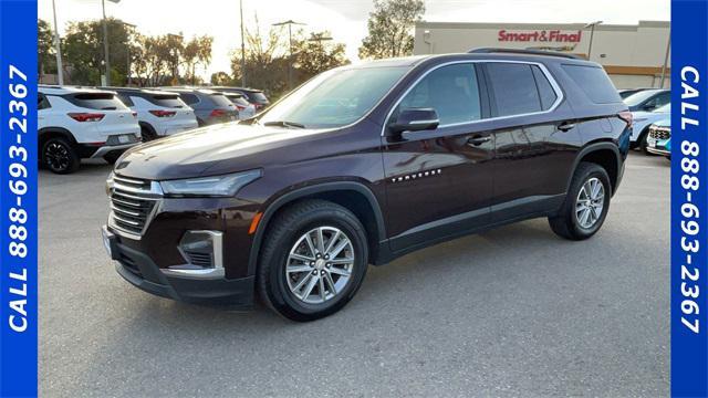 used 2022 Chevrolet Traverse car, priced at $28,997