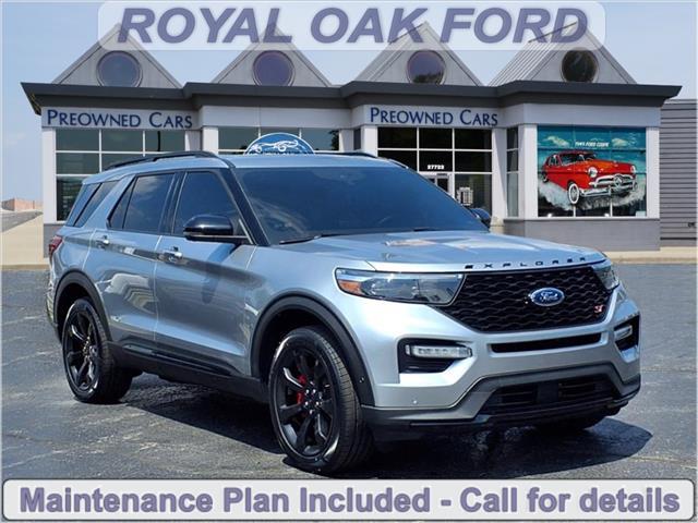 used 2022 Ford Explorer car, priced at $37,900