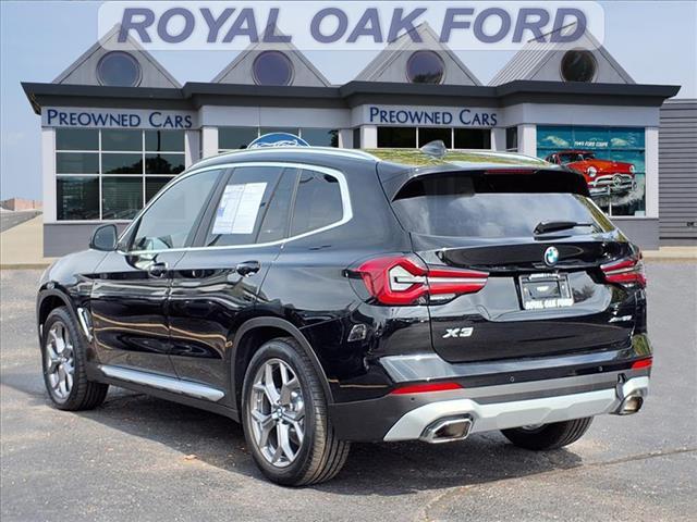 used 2022 BMW X3 car, priced at $35,789
