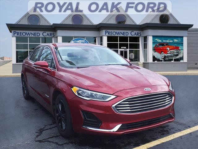 used 2019 Ford Fusion Hybrid car, priced at $14,998