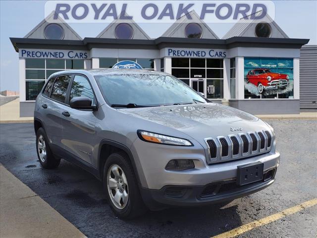 used 2016 Jeep Cherokee car, priced at $14,612