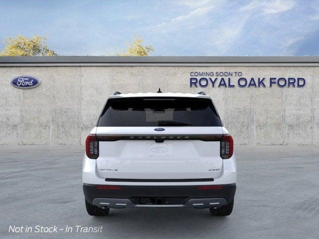 new 2025 Ford Explorer car, priced at $45,050