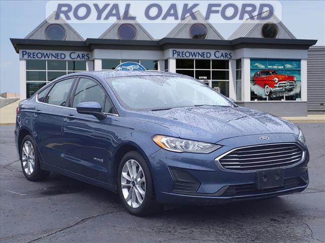 used 2019 Ford Fusion Hybrid car, priced at $15,165