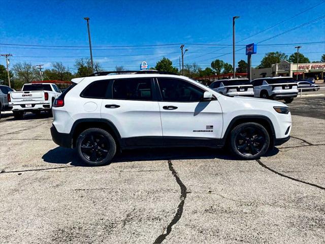 used 2021 Jeep Cherokee car, priced at $17,044