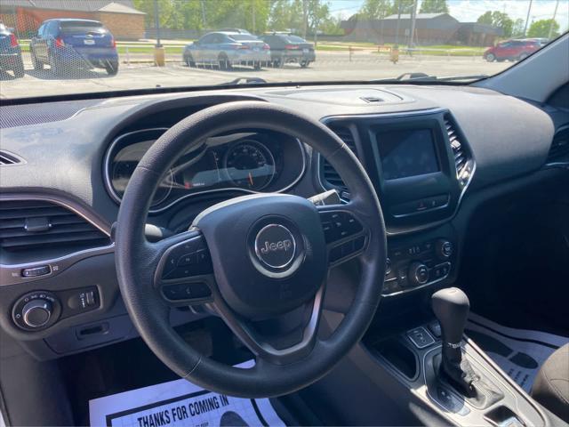 used 2021 Jeep Cherokee car, priced at $17,044