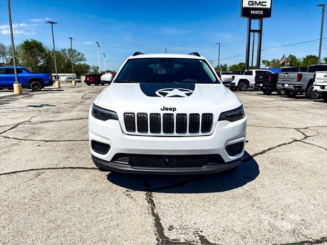 used 2021 Jeep Cherokee car, priced at $17,044