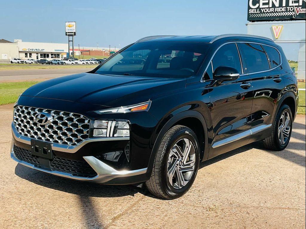 used 2021 Hyundai Santa Fe car, priced at $24,350