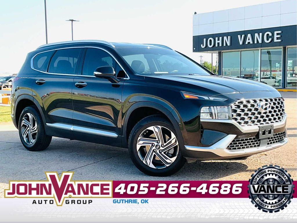used 2021 Hyundai Santa Fe car, priced at $24,350