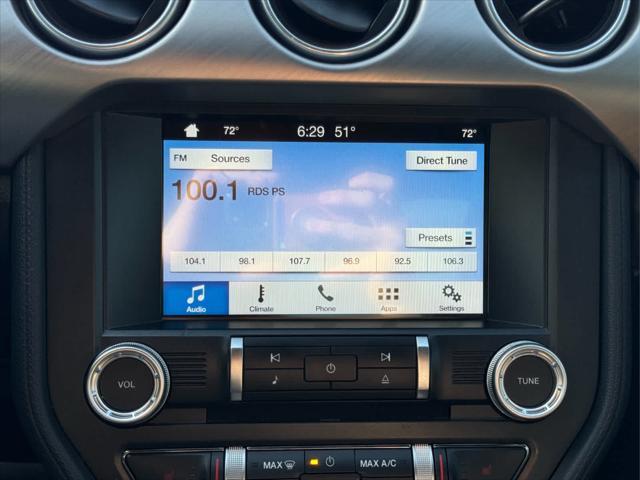 used 2018 Ford Mustang car, priced at $19,500