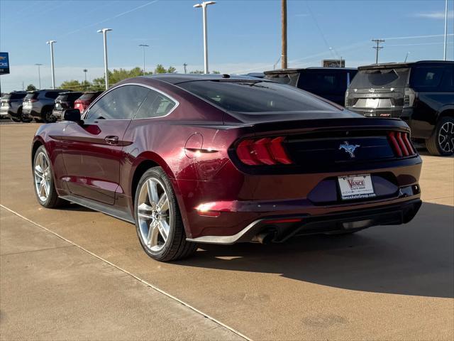 used 2018 Ford Mustang car, priced at $19,500