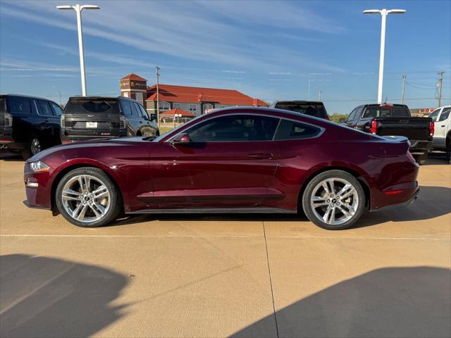 used 2018 Ford Mustang car, priced at $19,500