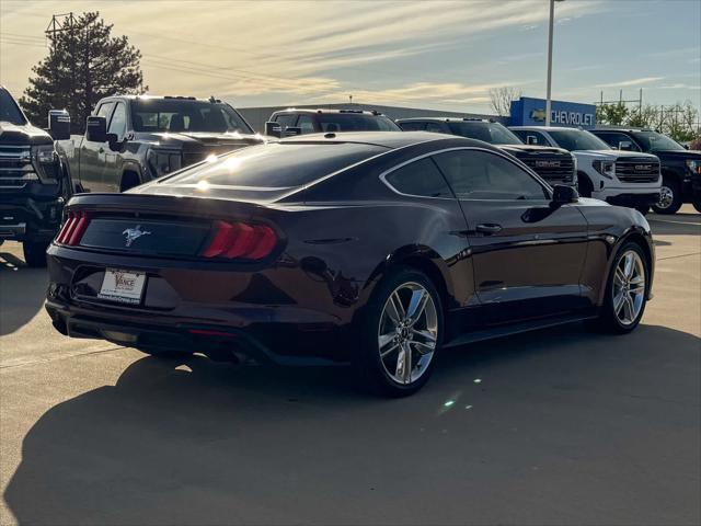 used 2018 Ford Mustang car, priced at $19,500