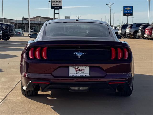 used 2018 Ford Mustang car, priced at $19,500
