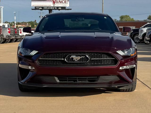 used 2018 Ford Mustang car, priced at $19,500
