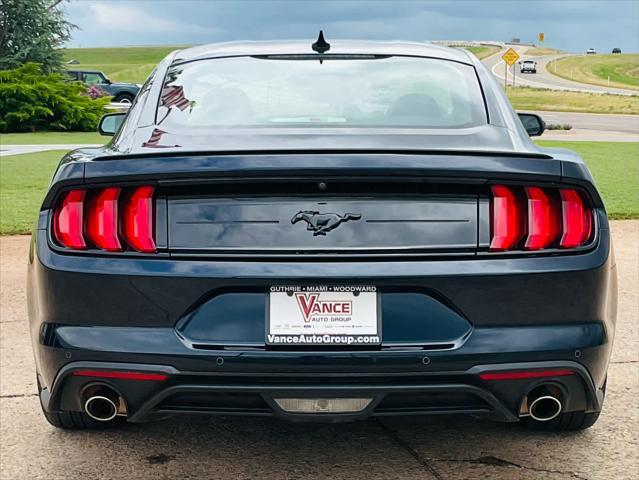 used 2021 Ford Mustang car, priced at $28,500