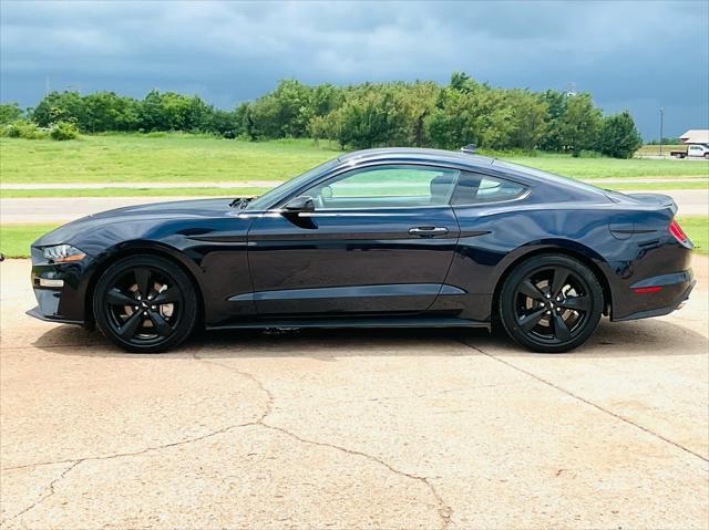 used 2021 Ford Mustang car, priced at $28,500