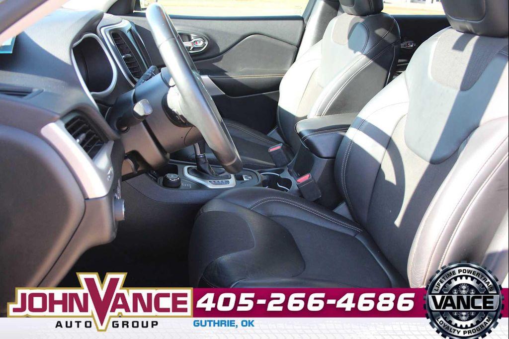 used 2018 Jeep Cherokee car, priced at $13,350