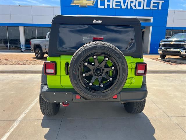 used 2021 Jeep Wrangler Unlimited car, priced at $38,149